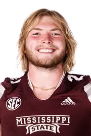 STARKVILLE, MS - June 16, 2022 - Mississippi State Offensive Lineman Sam Westmoreland headshot taken at the Holliman Athletic Center at Mississippi State University in Starkville, MS. Photo By Kevin Snyder