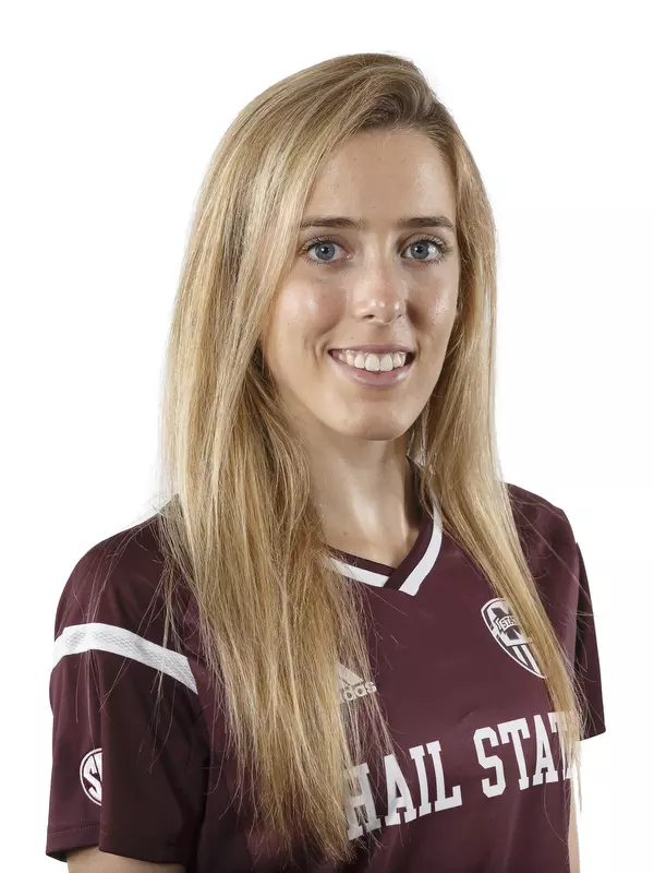 STARKVILLE, MS - July 20, 2018 - Mississippi State Midfielder Laura Galceran (#12) headshot taken at Mississippi State University in Starkville, MS.
Photo By Kelly Donoho
