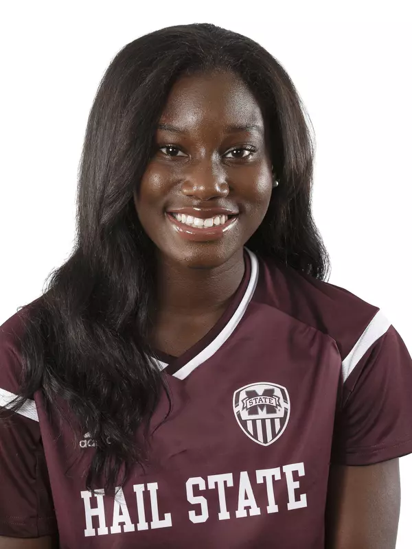 STARKVILLE, MS - July 20, 2018 - Mississippi State Midfielder Niah Johnson (#14) headshot taken at Mississippi State University in Starkville, MS.
Photo By Kelly Donoho