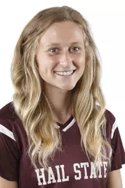 STARKVILLE, MS - July 20, 2018 - Mississippi State Midfielder Carly Mauldin (#25) headshot taken at Mississippi State University in Starkville, MS.
Photo By Kelly Donoho