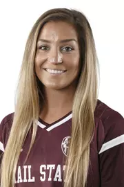 STARKVILLE, MS - July 20, 2018 - Mississippi State Forward Brooke McKee (#9) headshot taken at Mississippi State University in Starkville, MS.
Photo By Kelly Donoho