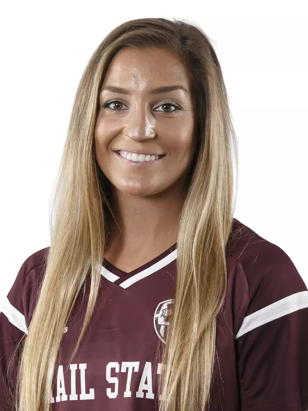 STARKVILLE, MS - July 20, 2018 - Mississippi State Forward Brooke McKee (#9) headshot taken at Mississippi State University in Starkville, MS.
Photo By Kelly Donoho