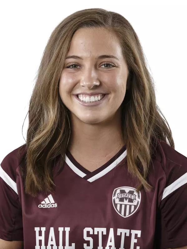 STARKVILLE, MS - July 20, 2018 - Mississippi State Defender Courtney Robicheaux (#18) headshot taken at Mississippi State University in Starkville, MS.
Photo By Kelly Donoho
