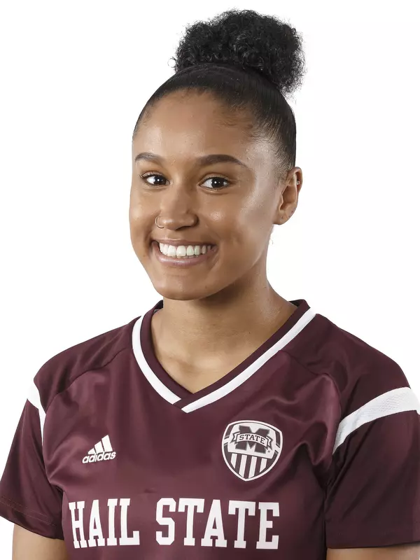STARKVILLE, MS - July 20, 2018 - Mississippi State Forward Andrea Tyrrell (#3) headshot taken at Mississippi State University in Starkville, MS.
Photo By Kelly Donoho