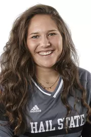 STARKVILLE, MS - July 20, 2018 - Mississippi State Goal Keeper Peyton York (#1) headshot taken at Mississippi State University in Starkville, MS.
Photo By Kelly Donoho
