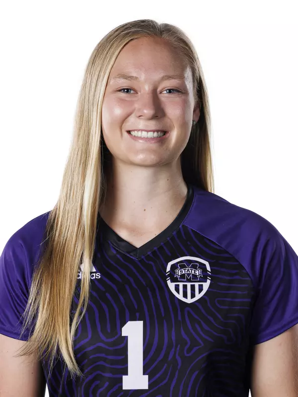STARKVILLE, MS - July 20, 2022 - Mississippi State Goal Keeper Maddy Anderson (#1) headshot taken during the 2022 Soccer Production Day at the Shira Complex at Mississippi State University in Starkville, MS. Photo By Austin Perryman
