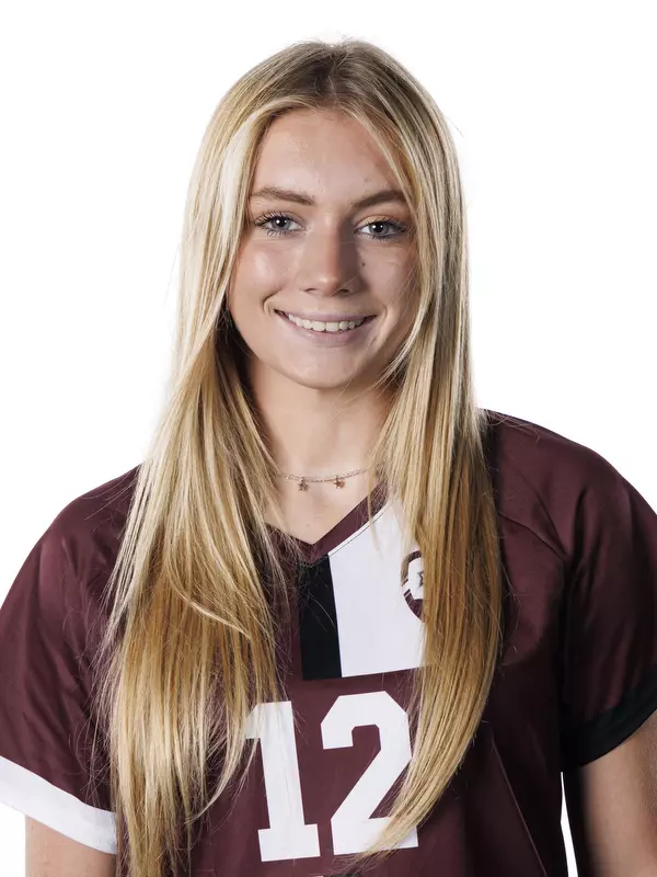 STARKVILLE, MS - July 20, 2022 - Mississippi State Midfielder Alivia Buxton (#12) headshot taken during the 2022 Soccer Production Day at the Shira Complex at Mississippi State University in Starkville, MS. Photo By Austin Perryman