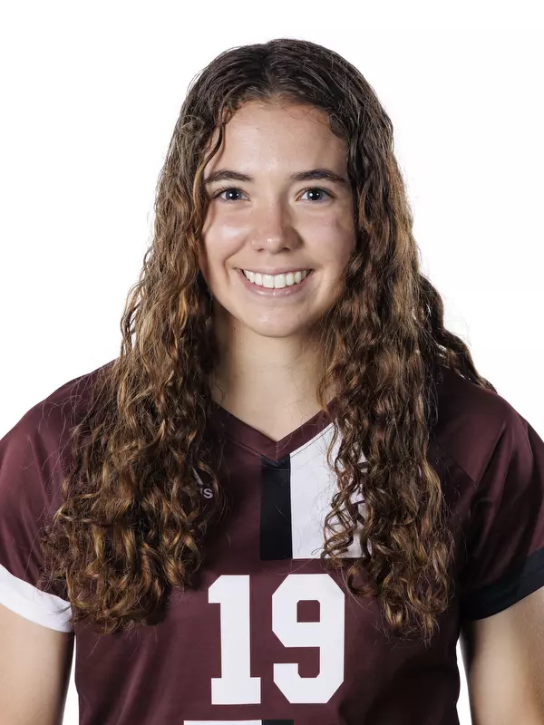 STARKVILLE, MS - July 20, 2022 - Mississippi State Midfielder/Forward Taylor James (#19) headshot taken during the 2022 Soccer Production Day at the Shira Complex at Mississippi State University in Starkville, MS. Photo By Austin Perryman