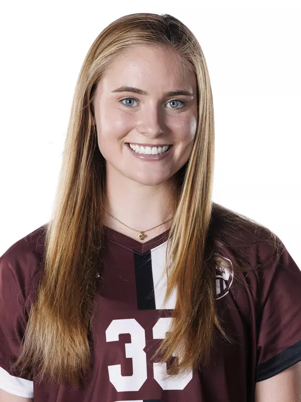 STARKVILLE, MS - July 20, 2022 - Mississippi State Midfielder Ashlyn Kane (#33) headshot taken during the 2022 Soccer Production Day at the Shira Complex at Mississippi State University in Starkville, MS. Photo By Austin Perryman