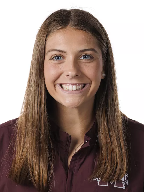 STARKVILLE, MS - August 22, 2022 - Mississippi State Utility Morgan Bernardini (#13) headshot taken at the Holliman Athletic Center at Mississippi State University in Starkville, MS. Photo By Austin Perryman