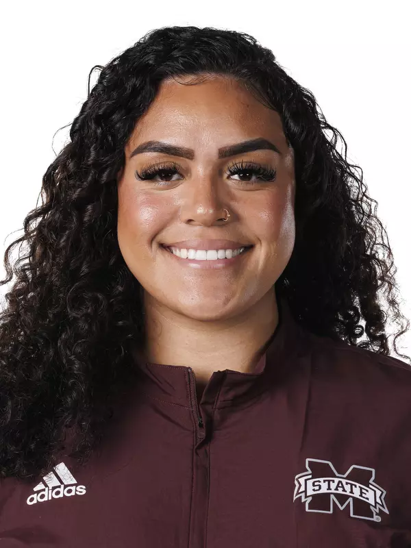 STARKVILLE, MS - August 22, 2022 - Mississippi State Pitcher/Infielder Matalasi Faapito (#34) headshot taken at the Holliman Athletic Center at Mississippi State University in Starkville, MS. Photo By Austin Perryman