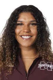 STARKVILLE, MS - August 22, 2022 - Mississippi State Outfielder Kiersten Landers (#5) headshot taken at the Holliman Athletic Center at Mississippi State University in Starkville, MS. Photo By Austin Perryman