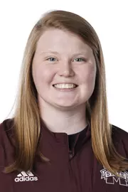 STARKVILLE, MS - August 22, 2022 - Mississippi State Outfielder Anna Kate Segars (#7) headshot taken at the Holliman Athletic Center at Mississippi State University in Starkville, MS. Photo By Austin Perryman