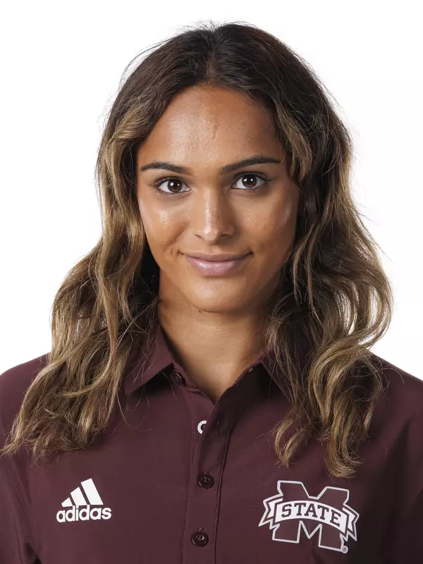 STARKVILLE, MS - August 22, 2022 - Mississippi State Distance Runner Zoe Brito headshot taken at the Holliman Athletic Center at Mississippi State University in Starkville, MS. Photo By Austin Perryman