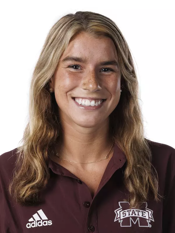 STARKVILLE, MS - August 22, 2022 - Mississippi State Distance Runner Gracie Gibson headshot taken at the Holliman Athletic Center at Mississippi State University in Starkville, MS. Photo By Austin Perryman