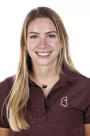 STARKVILLE, MS - September 14, 2022 - Mississippi State's Abbey Daniel headshot taken at the Holliman Athletic Center at Mississippi State University in Starkville, MS. Photo By Kevin Snyder