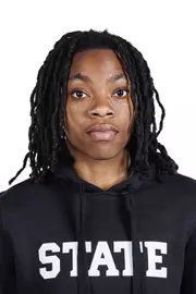 STARKVILLE, MS - January 17, 2023 - Mississippi State Sprinter Kamaya Debose-Epps headshot taken at the Holliman Athletic Center at Mississippi State University in Starkville, MS. Photo By Kevin Snyder