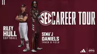 Hull, Daniels Represent Mississippi State At 2023 SEC Career Tour