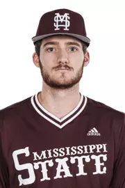 STARKVILLE, MS - November 17, 2023 - Mississippi State Pitcher Brock Tapper (#55) during 2023-2024 Baseball Production Day at Dudy Noble Field at Polk-Dement Stadium in Starkville, MS. Photo By Jaden Powell