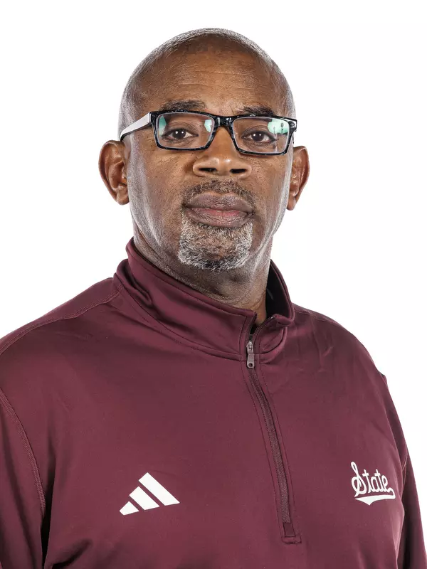 STARKVILLE, MS - December 18, 2023 -Mississippi State Defensive Line Coach David Turner during New Coach Photo Shoot at the Leo Seal Jr. Football Complex at Mississippi State University in Starkville, MS. Photo By Mike Mattina
