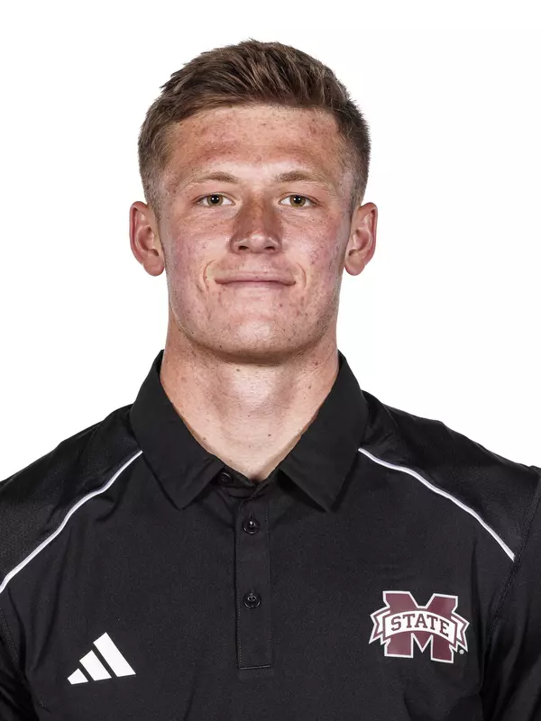 STARKVILLE, MS - October 25, 2023 - Mississippi State's Peyton Bair during 2023-2024 Track & Field Production Day at the Holliman Athletic Center at Mississippi State University in Starkville, MS. Photo By Mike Mattina