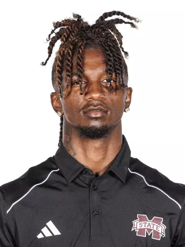 STARKVILLE, MS - October 26, 2023 - Mississippi State Sprinter/Hurdler Christion Barker taken at the Holliman Athletic Center at Mississippi State University in Starkville, MS. Photo By Bailey Black