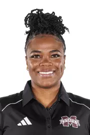 STARKVILLE, MS - October 26, 2023 - Mississippi State Danielle Brisset headshot taken at the Holliman Athletic Center at Mississippi State University in Starkville, MS. Photo By Bailey Black