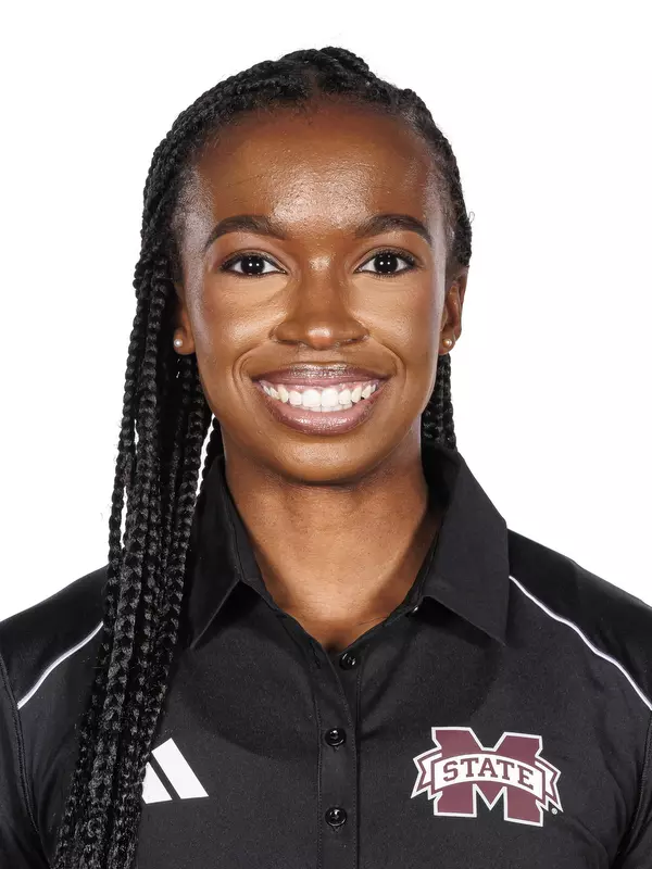 STARKVILLE, MS - October 26, 2023 - Mississippi State Sprinter Kethlin Campbell headshot taken at the Holliman Athletic Center at Mississippi State University in Starkville, MS. Photo By Bailey Black