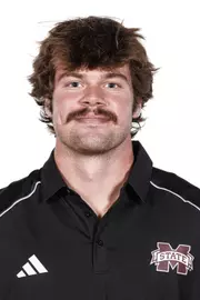 STARKVILLE, MS - October 25, 2023 - Mississippi State XXXX Sam Fisher during 2023-2024 Track & Field Production Day at the Holliman Athletic Center at Mississippi State University in Starkville, MS. Photo By Mike Mattina