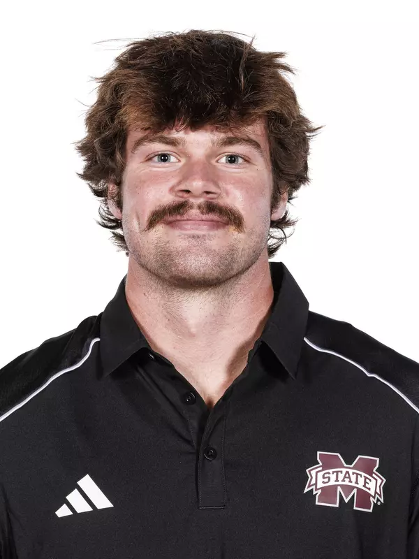 STARKVILLE, MS - October 25, 2023 - Mississippi State XXXX Sam Fisher during 2023-2024 Track & Field Production Day at the Holliman Athletic Center at Mississippi State University in Starkville, MS. Photo By Mike Mattina