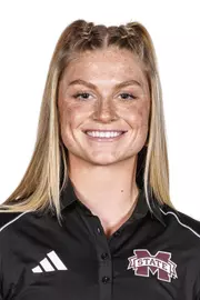STARKVILLE, MS - October 26, 2023 - Mississippi State XXXX Ella Knott headshot taken at the Holliman Athletic Center at Mississippi State University in Starkville, MS. Photo By Bailey Black