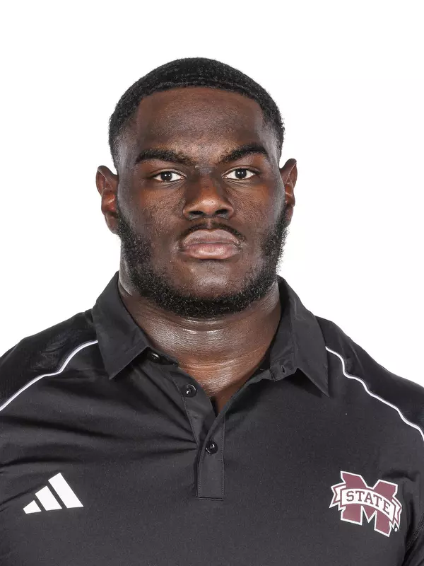 STARKVILLE, MS - October 26, 2023 - Mississippi State XXXX Roury McCloyen headshot taken at the Holliman Athletic Center at Mississippi State University in Starkville, MS. Photo By Bailey Black