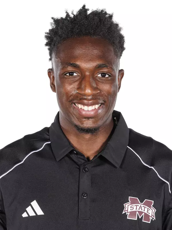 STARKVILLE, MS - October 26, 2023 - Mississippi State Jordan Ware headshot taken at the Holliman Athletic Center at Mississippi State University in Starkville, MS. Photo By Bailey Black