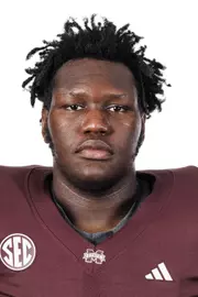 STARKVILLE, MS - July 21, 2023 - Mississippi State Offensive Lineman Zay Alexander (#77) during 2023-2024 Production Day at Davis Wade Stadium at Scott Field in Starkville, MS. Photo By Mike Mattina