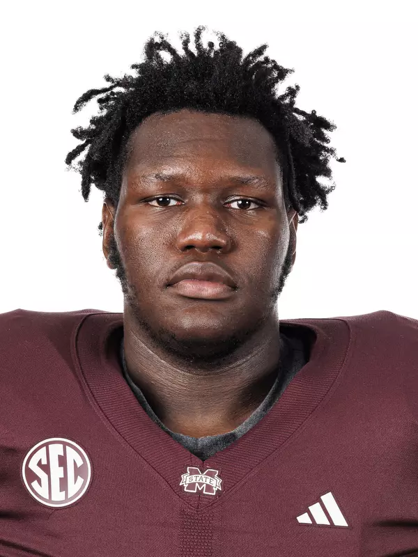 STARKVILLE, MS - July 21, 2023 - Mississippi State Offensive Lineman Zay Alexander (#77) during 2023-2024 Production Day at Davis Wade Stadium at Scott Field in Starkville, MS. Photo By Mike Mattina