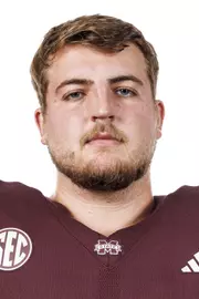 STARKVILLE, MS - July 21, 2023 - Mississippi State Offensive Lineman Wesley Davis (#56) during 2023-2024 Production Day at Davis Wade Stadium at Scott Field in Starkville, MS. Photo By Mike Mattina