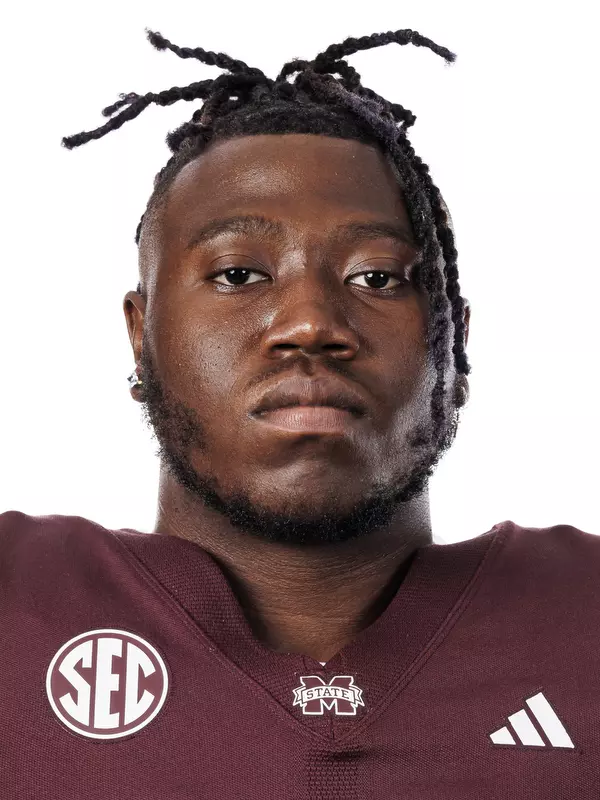STARKVILLE, MS - July 20, 2023 - Mississippi State Defensive Lineman Kalvin Dinkins (#35) during 2023-2024 Production Day at Davis Wade Stadium at Scott Field in Starkville, MS. Photo By Mike Mattina
