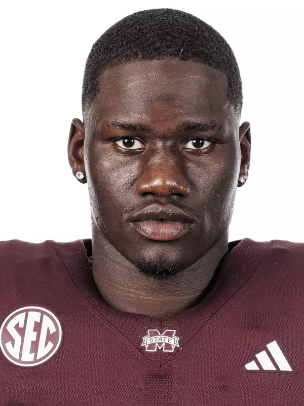 STARKVILLE, MS - July 21, 2023 - Mississippi State Linebacker TB Hilton (#50) during 2023-2024 Production Day at Davis Wade Stadium at Scott Field in Starkville, MS. Photo By Mike Mattina