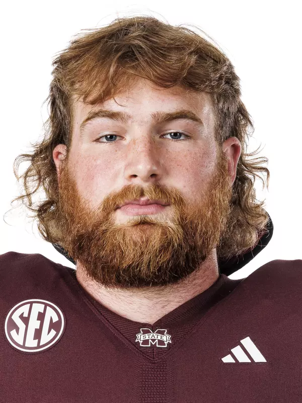 STARKVILLE, MS - July 20, 2023 - Mississippi State Offensive Lineman Jakson LaHue (#79) during 2023-2024 Production Day at Davis Wade Stadium at Scott Field in Starkville, MS. Photo By Mike Mattina