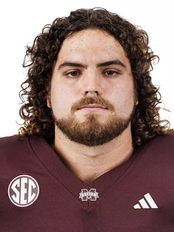 STARKVILLE, MS - July 19, 2023 - Mississippi State Offensive Lineman Cole Smith (#57) during 2023-2024 Production Day at Davis Wade Stadium at Scott Field in Starkville, MS. Photo By Mike Mattina