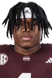 STARKVILLE, MS - July 19, 2023 - Mississippi State Wide Receiver Zavion Thomas (#1) during 2023-2024 Production Day at Davis Wade Stadium at Scott Field in Starkville, MS. Photo By Mike Mattina