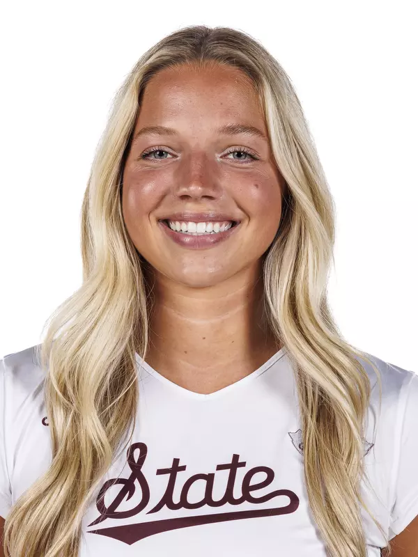 STARKVILLE, MS - August 05, 2023 - Mississippi State Setter Alexa Fortin (#6) during 2023-2024 Volleyball Production Day at the Newell-Grissom Building in Starkville, MS. Photo By Mike Mattina