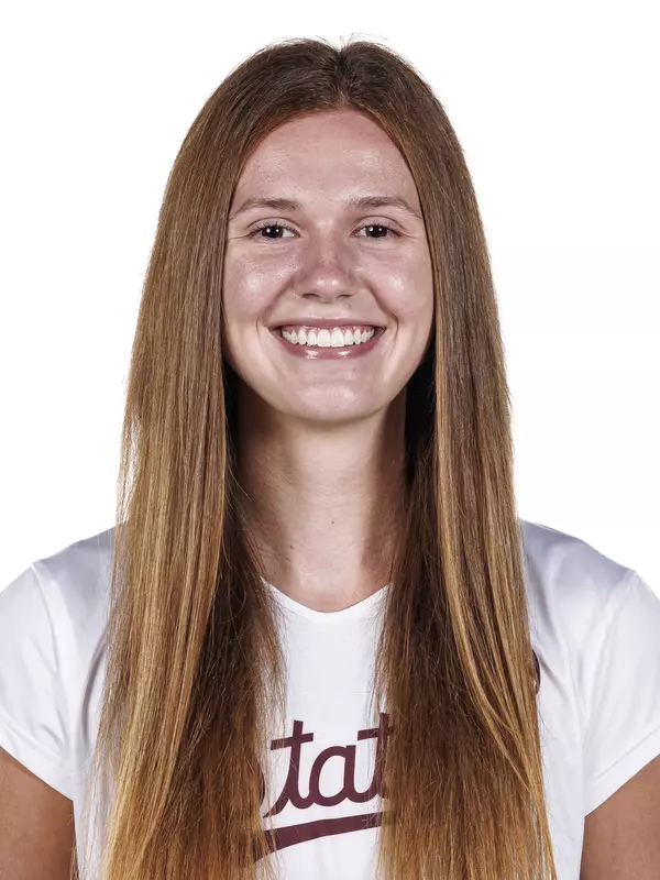 STARKVILLE, MS - August 05, 2023 - Mississippi State Setter Erin Kline (#5) during 2023-2024 Volleyball Production Day at the Newell-Grissom Building in Starkville, MS. Photo By Mike Mattina