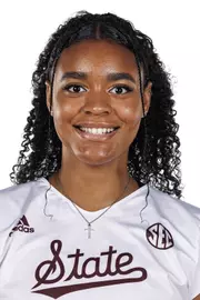 STARKVILLE, MS - August 05, 2023 - Mississippi State Middle Blocker Sanaa Williams (#22) during 2023-2024 Volleyball Production Day at the Newell-Grissom Building in Starkville, MS. Photo By Mike Mattina
