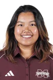STARKVILLE, MS - September 15, 2023 - Mississippi State's Jarutrawee Khotchagrai headshot taken at the Holliman Athletic Center at Mississippi State University in Starkville, MS. Photo By Jaden Powell