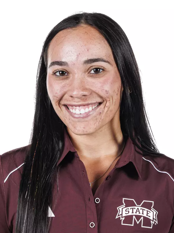 STARKVILLE, MS - September 15, 2023 - Mississippi State's Izzy Pellot headshot taken at the Holliman Athletic Center at Mississippi State University in Starkville, MS. Photo By Jaden Powell