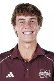 STARKVILLE, MS - September 06, 2023 - Mississippi State's Marshall Landry during 2023-24 Men’s Tennis Production Day at the Holliman Athletic Center at Mississippi State University in Starkville, MS. Photo By Jaden Powell