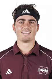 STARKVILLE, MS - September 06, 2023 - Mississippi State's Nemanja Malesevic during 2023-24 Men’s Tennis Production Day at the Holliman Athletic Center at Mississippi State University in Starkville, MS. Photo By Jaden Powell