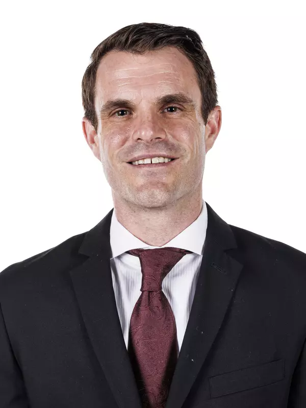 STARKVILLE, MS - September 05, 2023 - Mississippi State Graduate Assistant Danny Manuel headshot taken at the Holliman Athletic Center at Mississippi State University in Starkville, MS. Photo By Mike Mattina