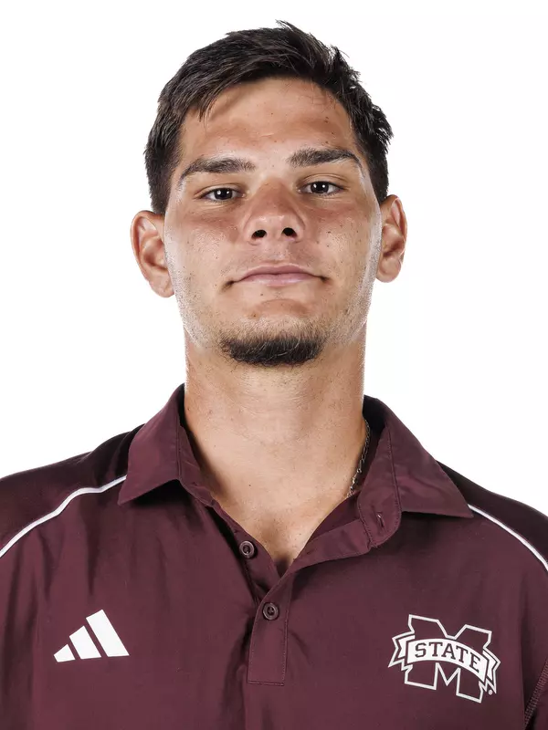 STARKVILLE, MS - September 06, 2023 - Mississippi State's Dusan Milanovic during 2023-24 Men’s Tennis Production Day at the Holliman Athletic Center at Mississippi State University in Starkville, MS. Photo By Jaden Powell